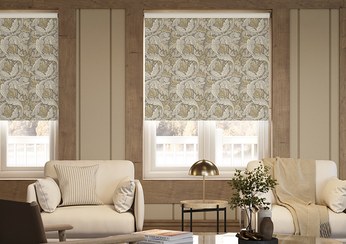 William Morris At Home Acanthus, Flint - Roller Blind - Image 3